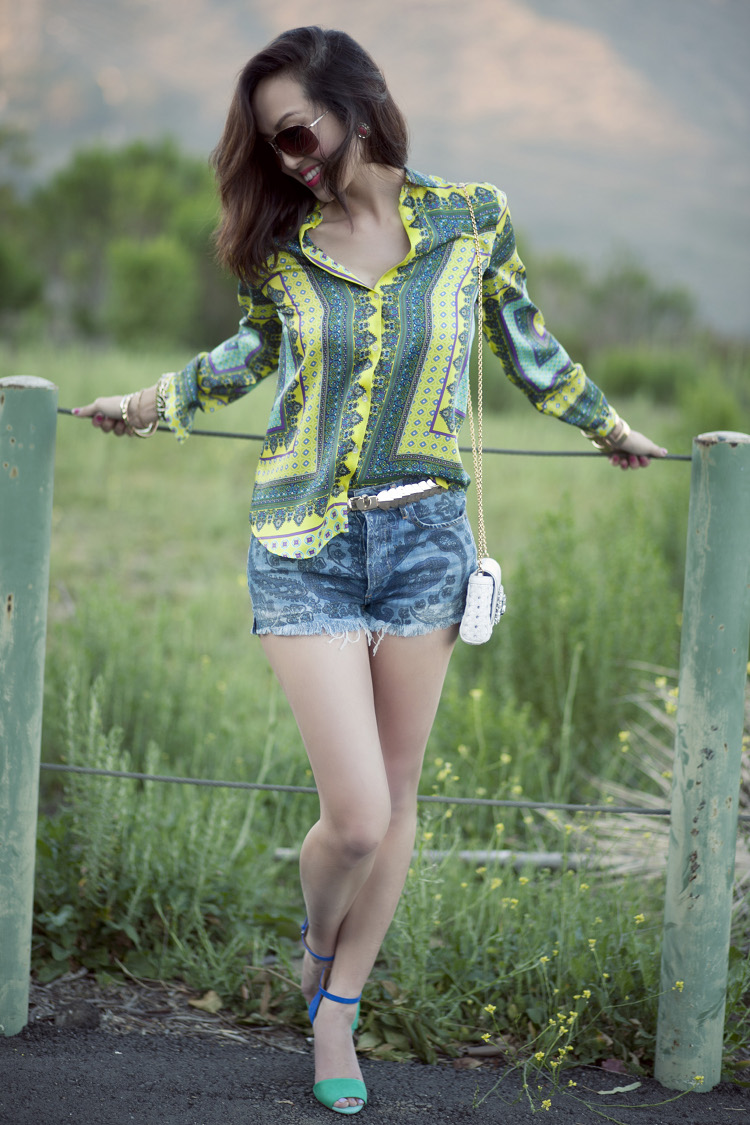 Current_Elliot_Paisley_Shorts_Chriselle