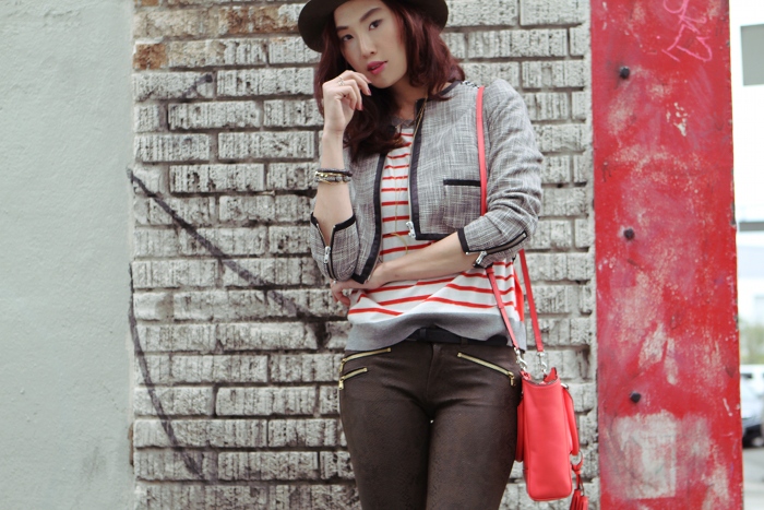 Joie_Striped_sweater_Snake_skin_jeans_Zara_Coach_2