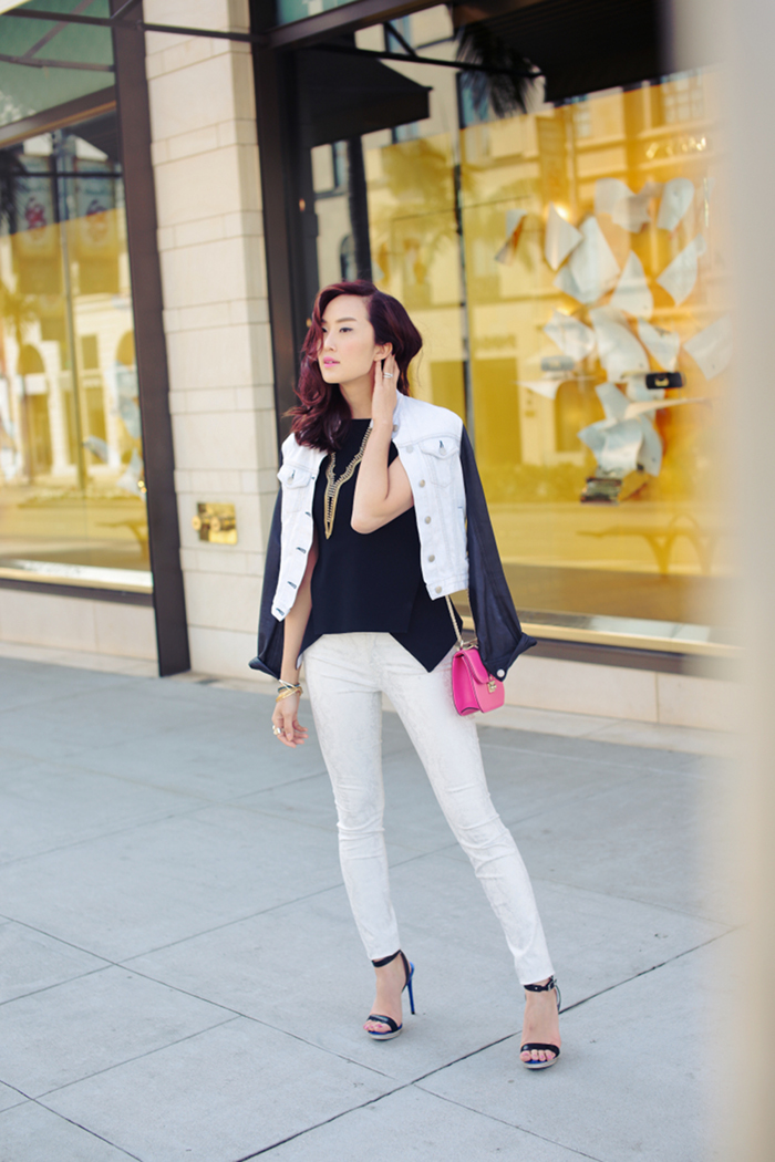 Alexander_Wang_peplum_top_valentino_Rockstud_clutch_7FAM_Chriselle_lim_1