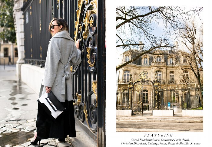 cover_Paris_fashion_week_Sarah_baadarani_coat_christian_dior_heels_Colette_Lancaster_Paris_purse_chriselle_Lim_jana_williams_photography_15