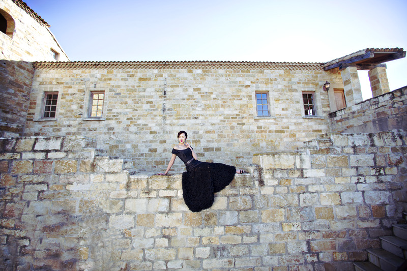 Chriselle Lim for Tadashi Shoji's 30th Anniversary Collection