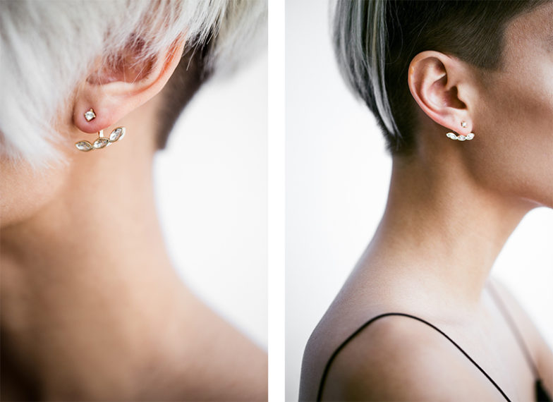 Trends To Try Front Back Earring The Chrie Factor Pin It