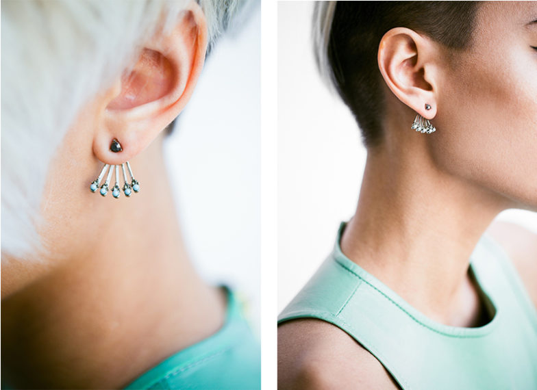 Trends To Try Front Back Earring The Chrie Factor Pin It