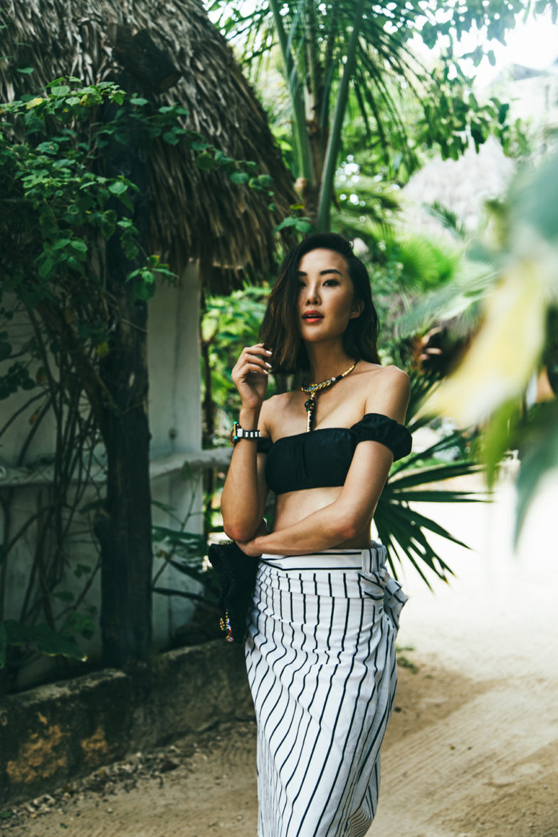 How to Wear Your Tunic as a Skirt The Chriselle Factor