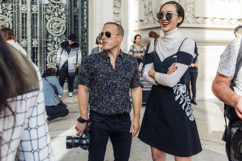 PFW Day 1: Champagne & RiRi - The Chriselle Factor