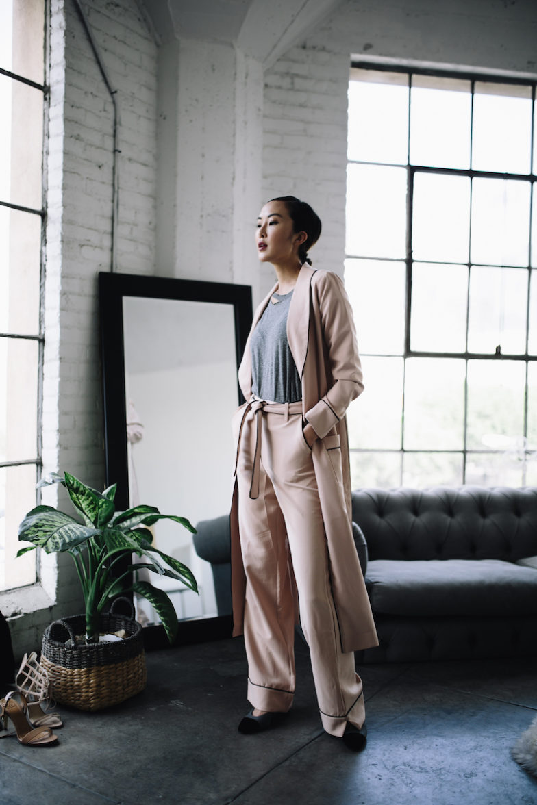 How to Wear Your Pajamas at Work The Chriselle Factor