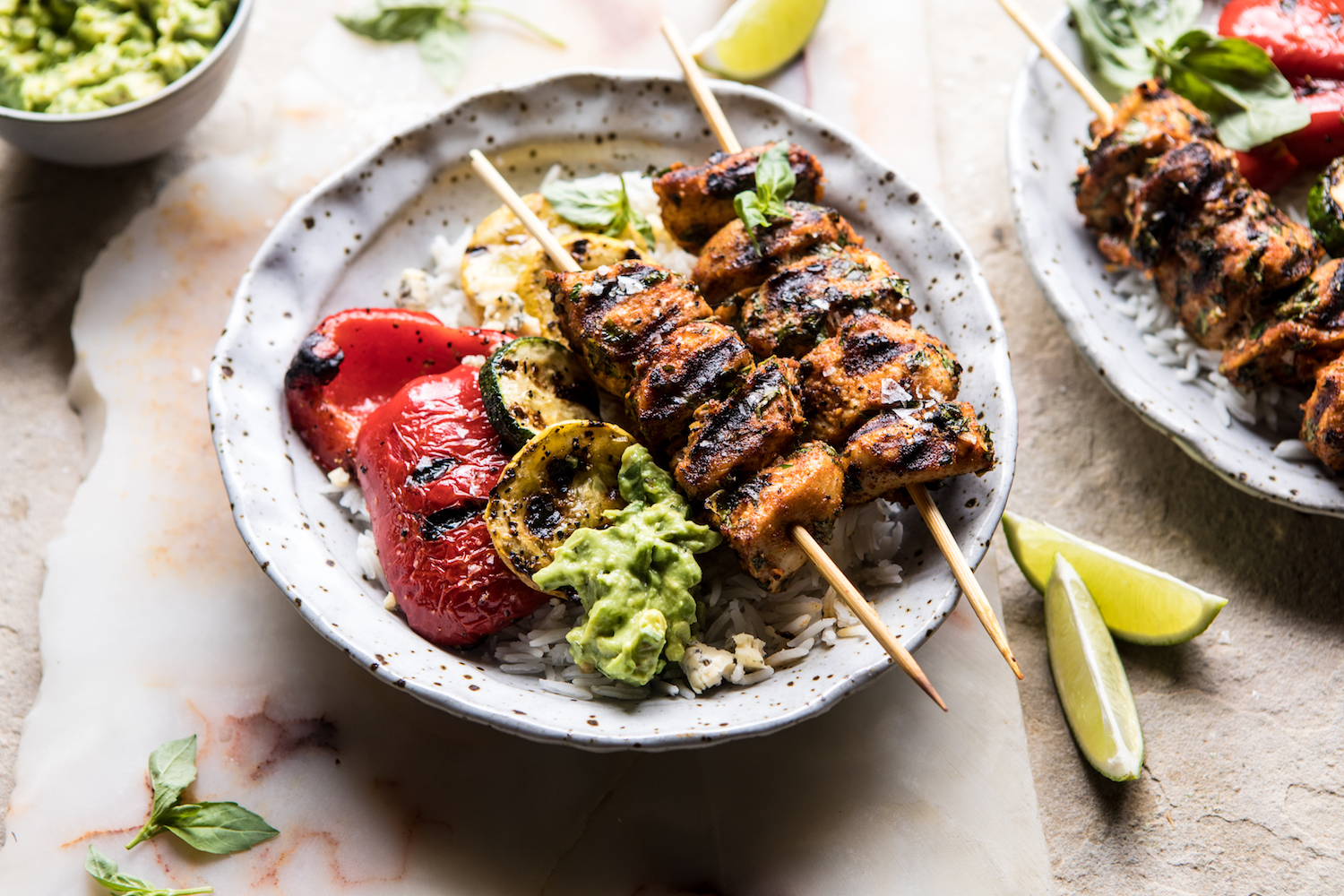 California Chicken, Veggie, and Avocado Rice Bowls The Chriselle Factor
